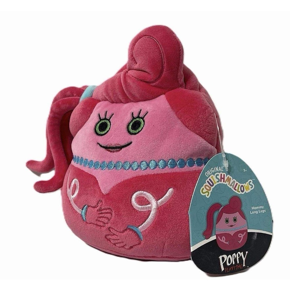Squishmallows Mommy Long Legs Kids 8" Pink NWT Poppy Playtime Plush Toy